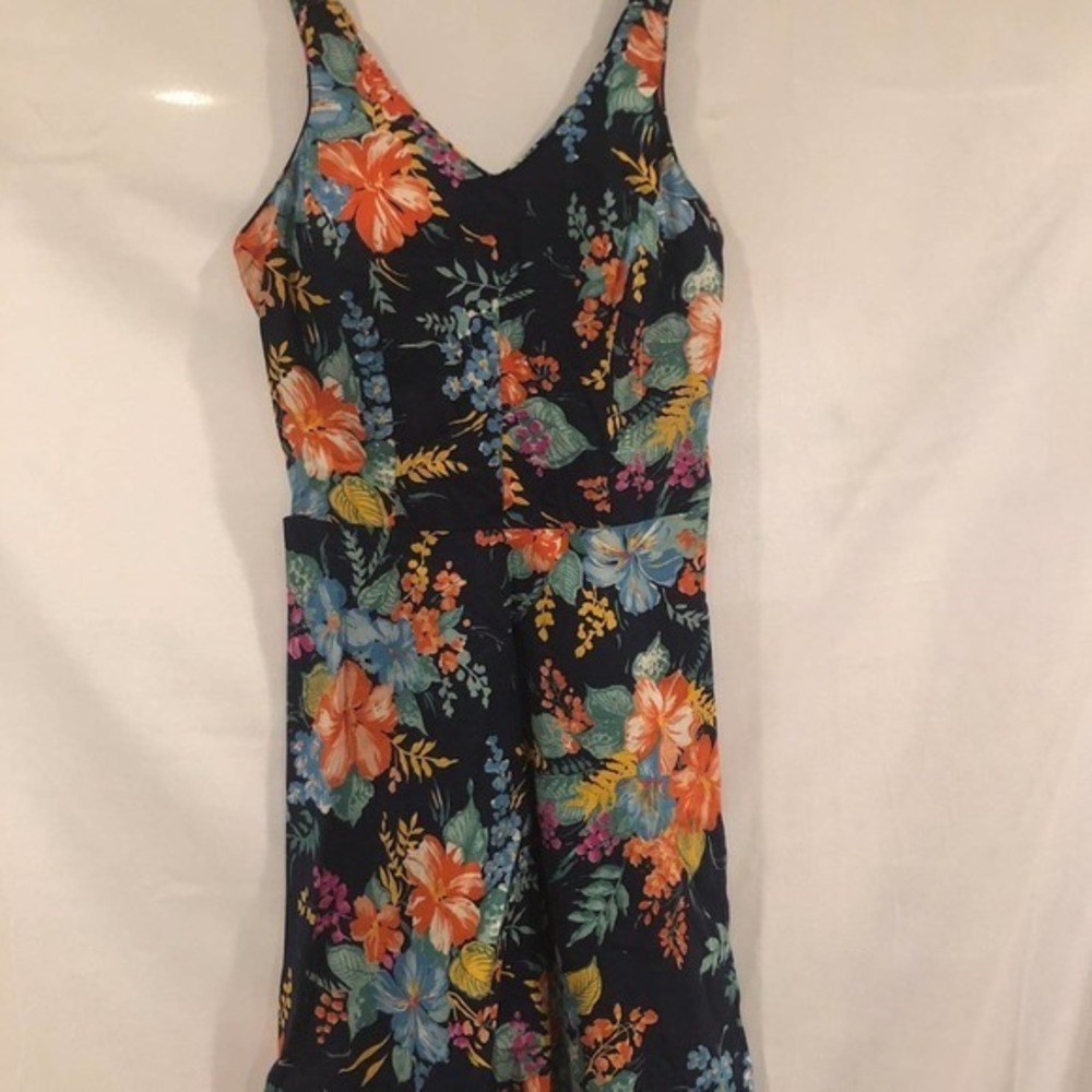 Fit Flare DashAbout 70's Retro Vintage Hawaiian Print Dress‎ - Picture 8 of 10